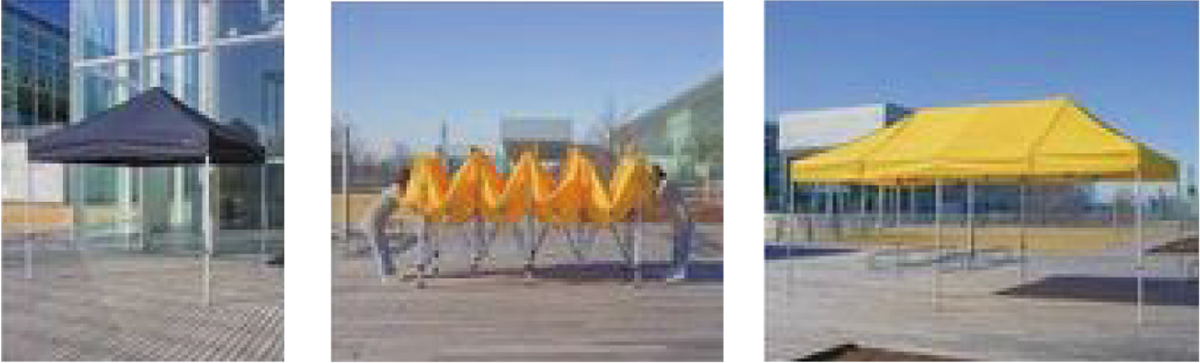 ワンタッチテント